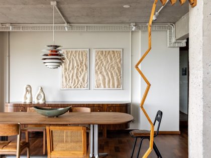 A Contemporary Apartment with Industrial Features and Relaxing Ambience in São Paulo, Brazil by Memola Estudio (15)