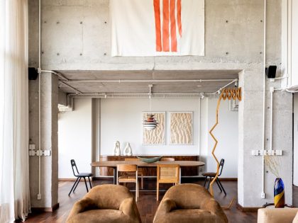 A Contemporary Apartment with Industrial Features and Relaxing Ambience in São Paulo, Brazil by Memola Estudio (6)