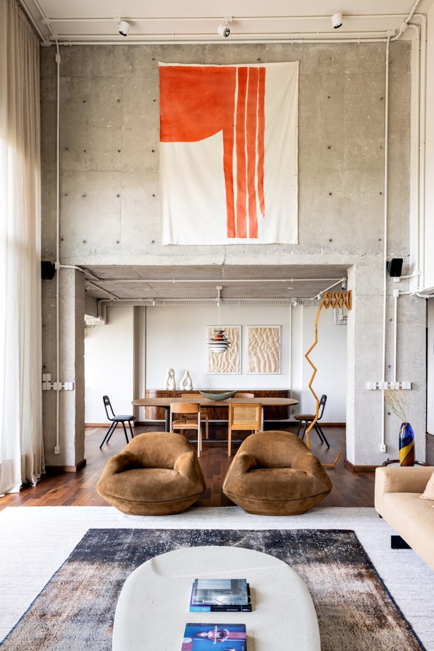 A Contemporary Apartment with Industrial Features and Relaxing Ambience in São Paulo, Brazil by Memola Estudio (6)