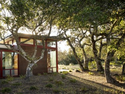 A Contemporary Home Offers Stunning Views of Surrounding Landscape in Carmel-by-the-Sea, California by Arterra Landscape Architects (12)