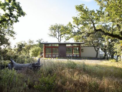 A Contemporary Home Offers Stunning Views of Surrounding Landscape in Carmel-by-the-Sea, California by Arterra Landscape Architects (14)