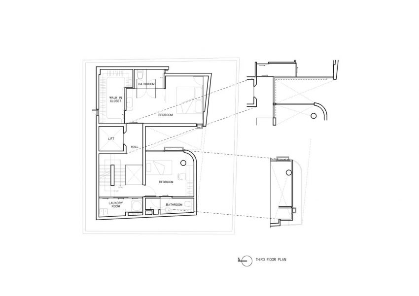 A Contemporary House Made of Wood, Concrete, Steel, Glass and Stone in Bangkok, Thailand by Kuanchanok Pakavaleetorn Architects (28)