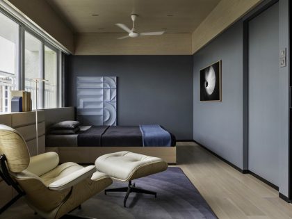 A Luxurious and Minimalist Nordic-Style Apartment for a Family of Five in Mumbai, India by Dig Architects (19)