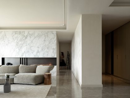 A Luxury and Exquisite Contemporary Home with Magnificent Atmosphere in Nanjing, China by The Deduction (11)