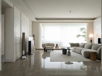 A Luxury and Exquisite Contemporary Home with Magnificent Atmosphere in Nanjing, China by The Deduction (2)