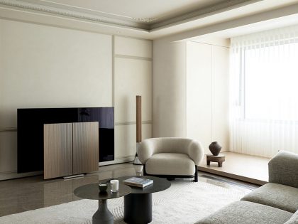 A Luxury and Exquisite Contemporary Home with Magnificent Atmosphere in Nanjing, China by The Deduction (5)