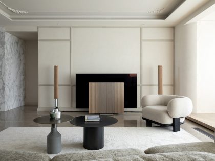 A Luxury and Exquisite Contemporary Home with Magnificent Atmosphere in Nanjing, China by The Deduction (6)