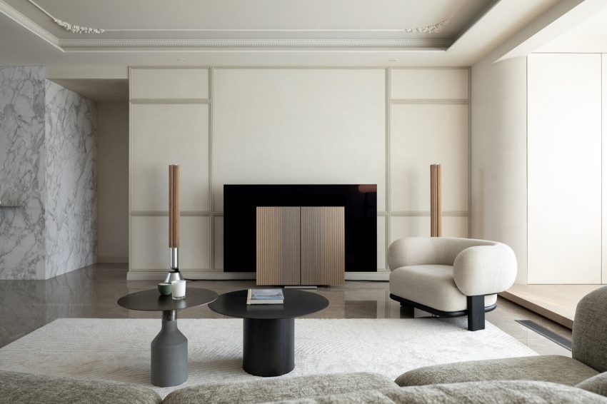 A Luxury and Exquisite Contemporary Home with Magnificent Atmosphere in Nanjing, China by The Deduction (6)