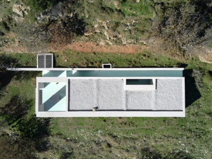 A Minimalist Summer House Made of Concrete in Kea Kithnos, Greece by En-route-architecture- (14)