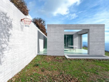 A Minimalist Summer House Made of Concrete in Kea Kithnos, Greece by En-route-architecture- (3)