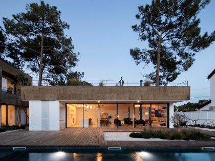 A Playful Contemporary Home in the Serene Woodlands of Aroeira, Portugal by Inês Brandão (15)