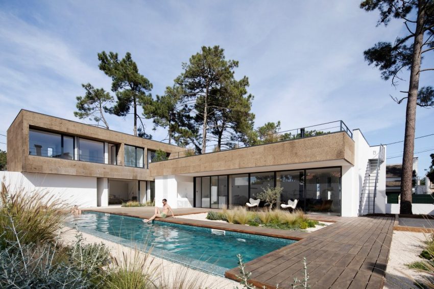 A Playful Contemporary Home in the Serene Woodlands of Aroeira, Portugal by Inês Brandão (2)