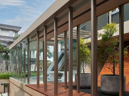 A Sleek and Futuristic Modern Home with Feng Shui Elements in Bandung, Indonesia by RDMA (19)