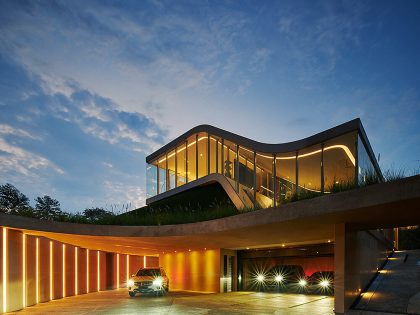 A Sleek and Futuristic Modern Home with Feng Shui Elements in Bandung, Indonesia by RDMA (26)