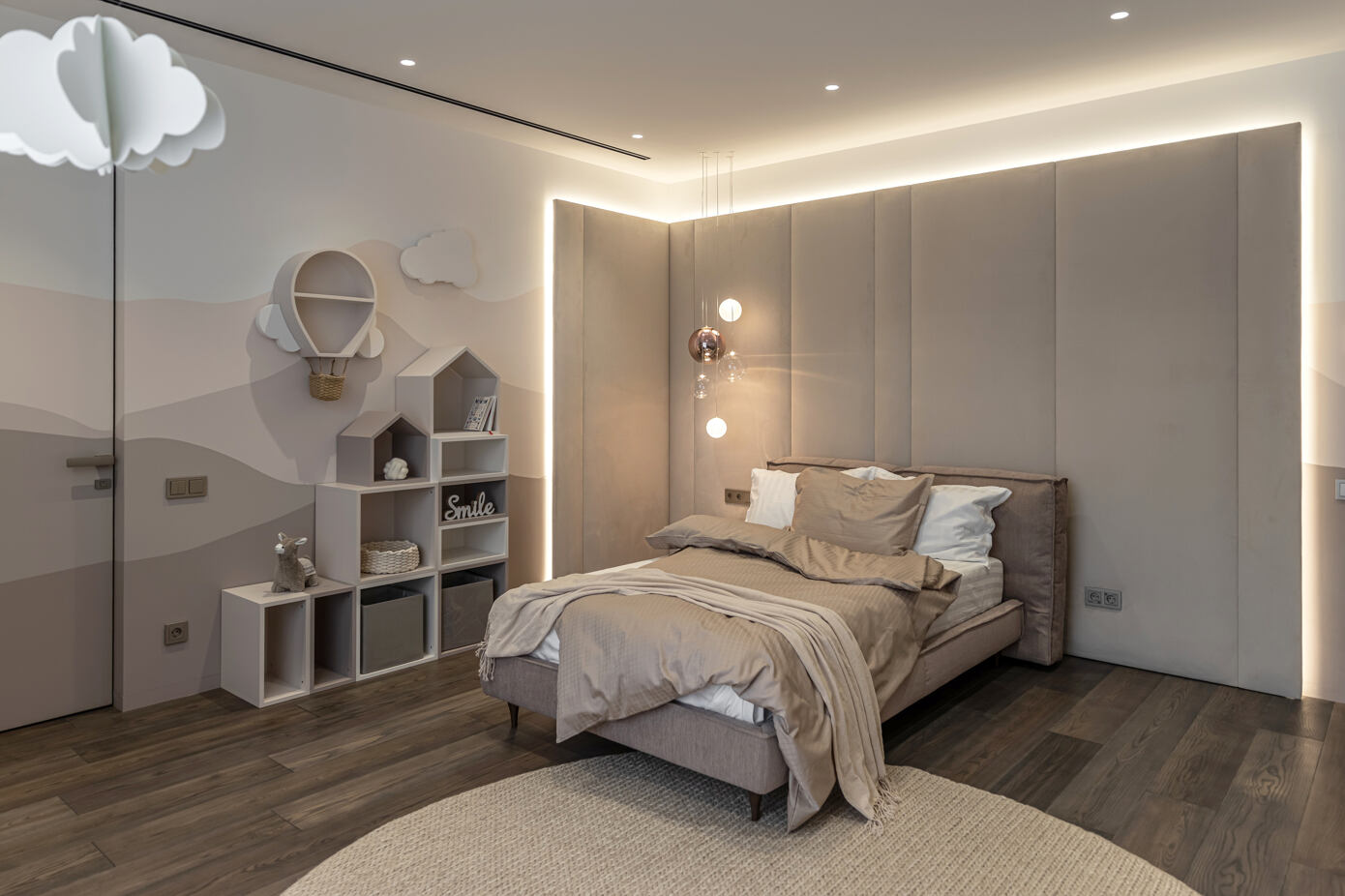 A Spacious Apartment with Natural Materials and Soft Accents in Warsaw, Poland by 33bY Architecture (19)