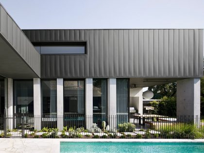 A Striking Modern Concrete Home for an Artist and Family in Melbourne by Splinter Society (2)