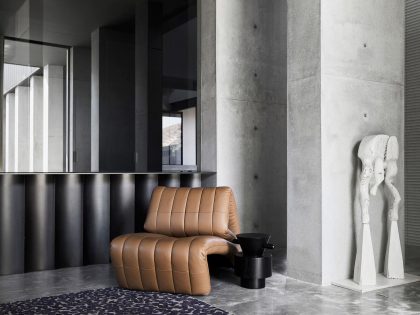 A Striking Modern Concrete Home for an Artist and Family in Melbourne by Splinter Society (6)