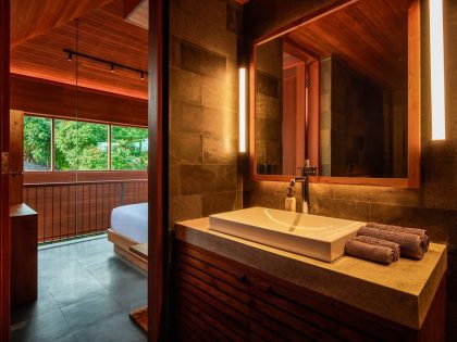 A Stylish Contemporary House in the Heart of an Enchanting Rainforest in Bali, Indonesia by Alexis Dornier (10)