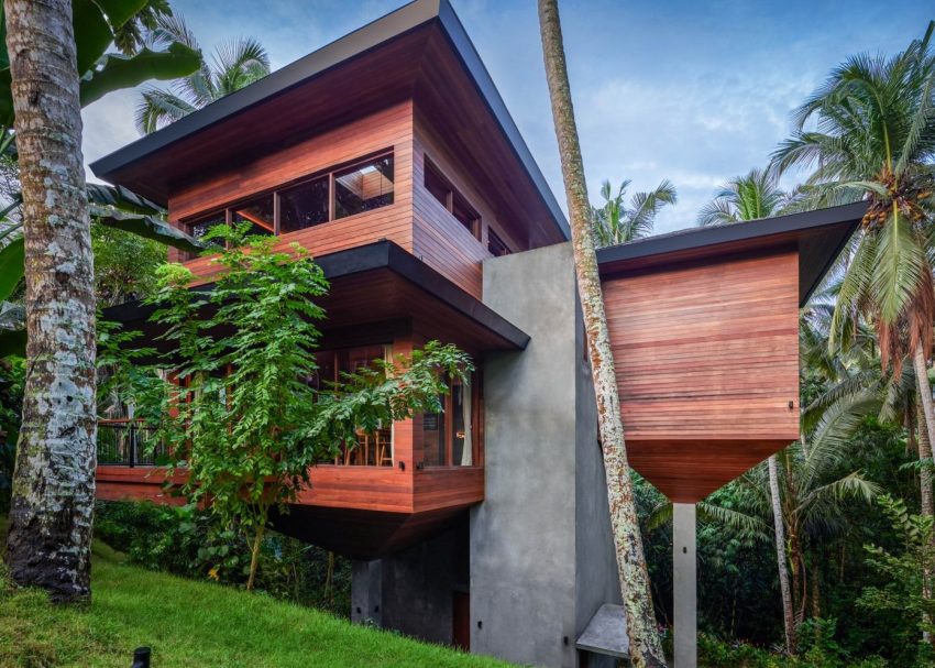 A Stylish Contemporary House in the Heart of an Enchanting Rainforest in Bali, Indonesia by Alexis Dornier (13)