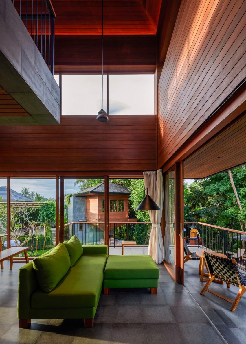 A Stylish Contemporary House in the Heart of an Enchanting Rainforest in Bali, Indonesia by Alexis Dornier (3)