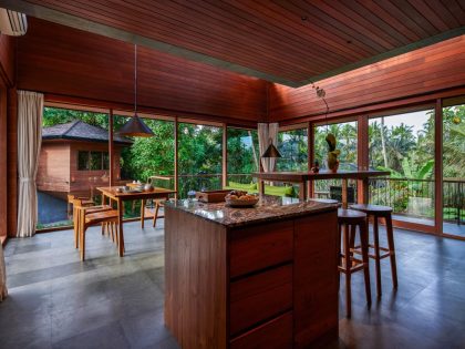 A Stylish Contemporary House in the Heart of an Enchanting Rainforest in Bali, Indonesia by Alexis Dornier (4)