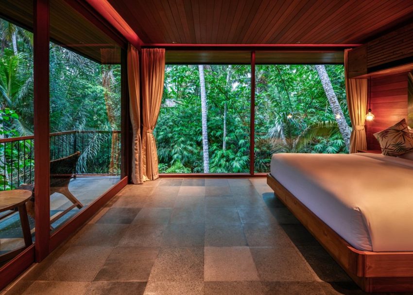 A Stylish Contemporary House in the Heart of an Enchanting Rainforest in Bali, Indonesia by Alexis Dornier (7)