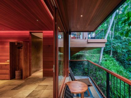 A Stylish Contemporary House in the Heart of an Enchanting Rainforest in Bali, Indonesia by Alexis Dornier (8)