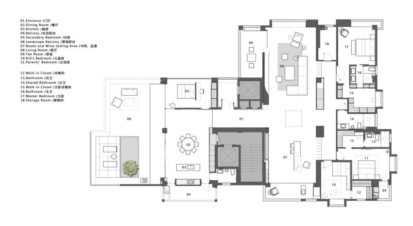 AD Architecture Designs a Serene and Warm Minimalist Home in Chaozhou, China (22)