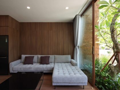 An Elegant Contemporary Home in a Narrow Lot in Da Nang, Vietnam by 85 Design (5)