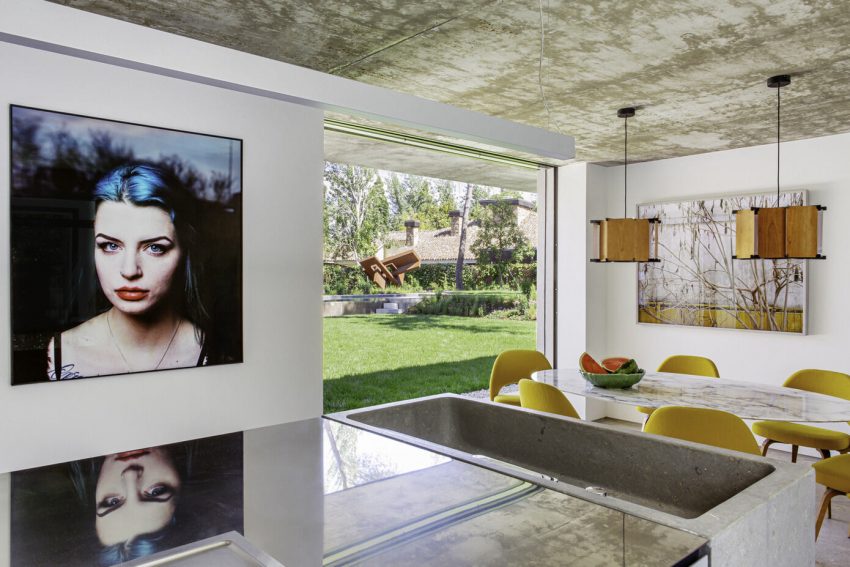 An Elegant Modern House with Panoramic View of Surrounding Nature in Madrid, Spain by Ábaton Arquitectura (14)