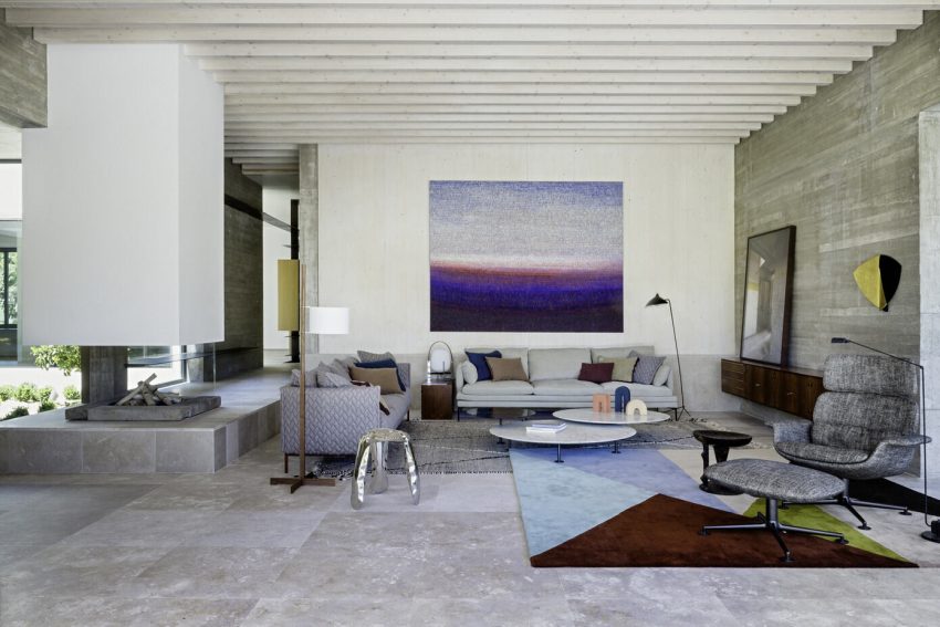 An Elegant Modern House with Panoramic View of Surrounding Nature in Madrid, Spain by Ábaton Arquitectura (3)