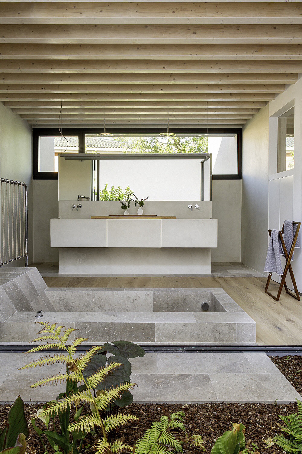 An Elegant Modern House with Panoramic View of Surrounding Nature in Madrid, Spain by Ábaton Arquitectura (35)