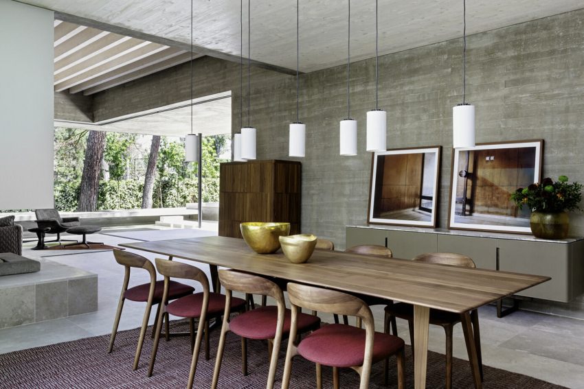 An Elegant Modern House with Panoramic View of Surrounding Nature in Madrid, Spain by Ábaton Arquitectura (8)