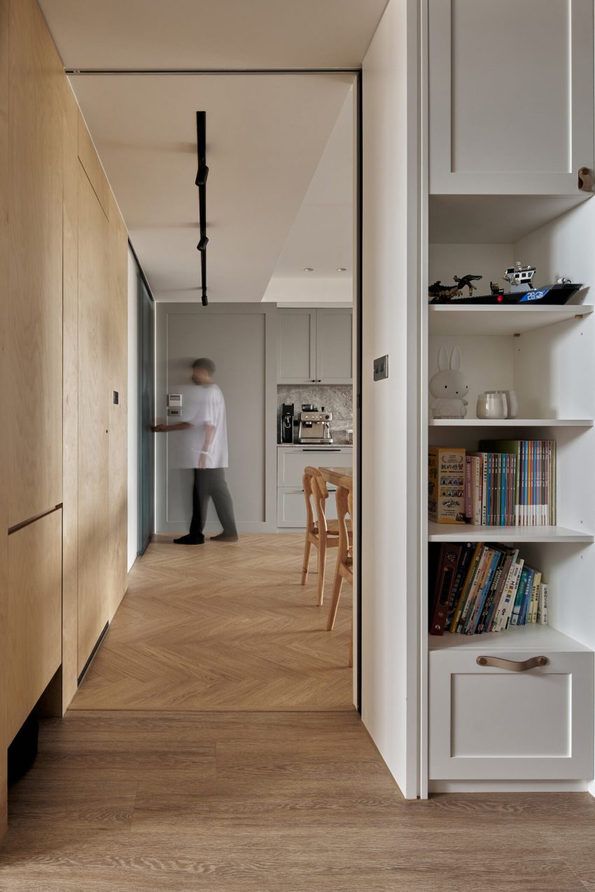 AworkDesign.Studio Creates a Spacious Contemporary Apartment in Taoyuan, Taiwan (10)