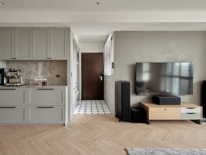 AworkDesign.Studio Creates a Spacious Contemporary Apartment in Taoyuan, Taiwan (2)