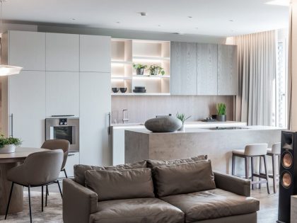 IDAS Interior Design Firm Designs a Stylish Contemporary Penthouse in Vilnius, Lithuania (1)