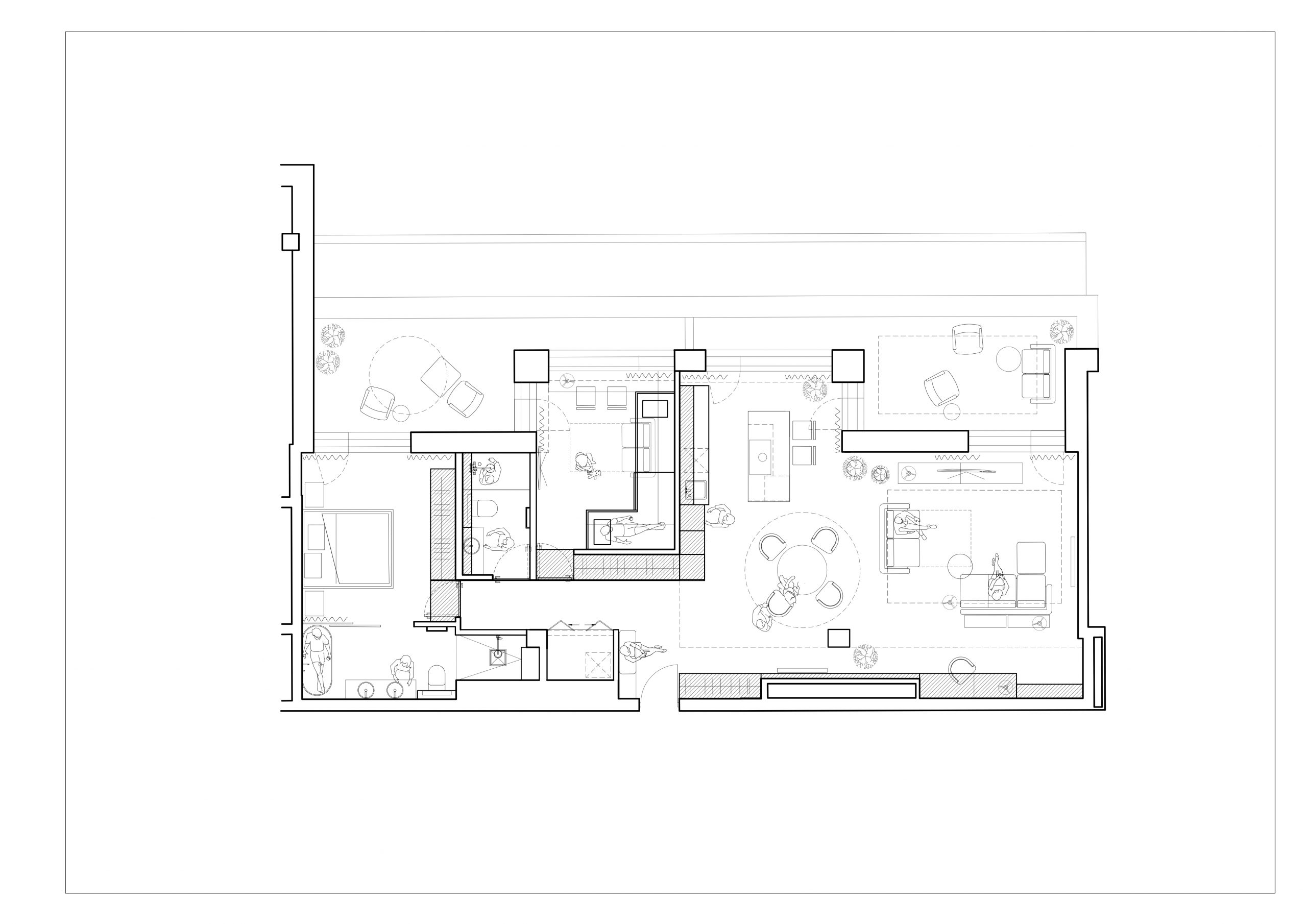 IDAS Interior Design Firm Designs a Stylish Contemporary Penthouse in Vilnius, Lithuania (20)
