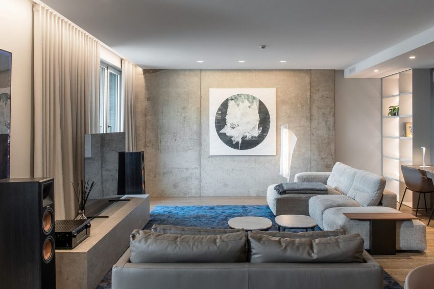 IDAS Interior Design Firm Designs a Stylish Contemporary Penthouse in Vilnius, Lithuania (7)