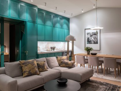 IDAS Interior Design Firm Designs an Elegant Contemporary Apartment in Vilnius, Lithuania (1)