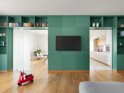 IN-NOVA Studio Designs a Modern Apartment in Pozzuoli, Italy (1)