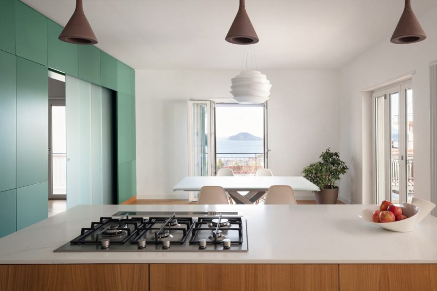 IN-NOVA Studio Designs a Modern Apartment in Pozzuoli, Italy (7)