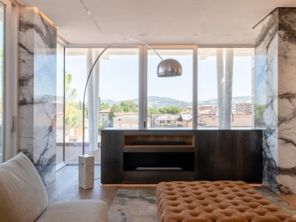 Menichetti+Caldarelli Designs a Beautiful Apartment in Bastia Umbra, Italy (2)