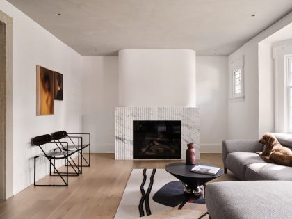 Odami Designs a Contemporary Home with Stunning Facade in Toronto, Canada (1)