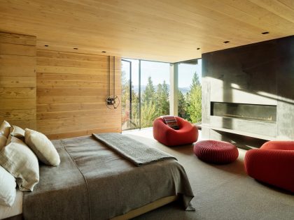 Olson Kundig Designs an Amazing Contemporary Mountain Home in Jackson Hole, Wyoming (15)