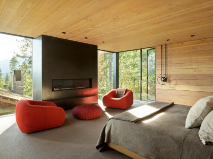 Olson Kundig Designs an Amazing Contemporary Mountain Home in Jackson Hole, Wyoming (16)