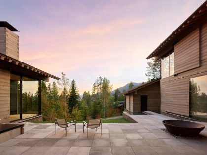 Olson Kundig Designs an Amazing Contemporary Mountain Home in Jackson Hole, Wyoming (27)