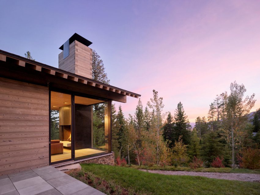 Olson Kundig Designs an Amazing Contemporary Mountain Home in Jackson Hole, Wyoming (29)