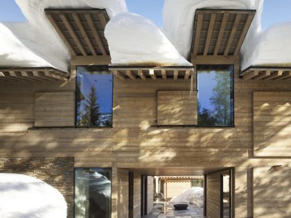 Olson Kundig Designs an Amazing Contemporary Mountain Home in Jackson Hole, Wyoming (33)