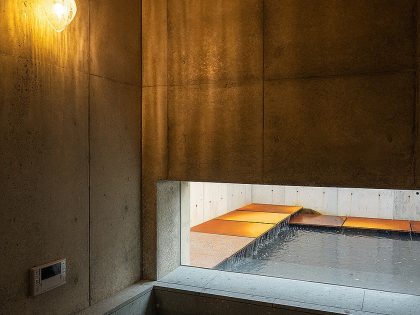 Tomoaki Uno Architects Design a Unique Concrete and Stone House in Nagoya, Japan (11)