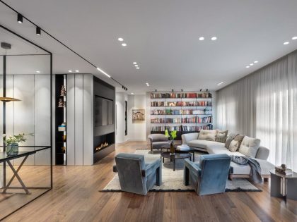 Tzvia Kazayoff – Interior Design Unveils an Elegant Apartment in Tel Aviv, Israel (1)